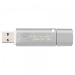 金士顿 8G U盘 USB3.0 硬件加密u盘 金属材质 DTLPG3
