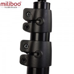 miliboo/米泊 单反摄影摄像机三脚架不含云台便携铝合金角 702A