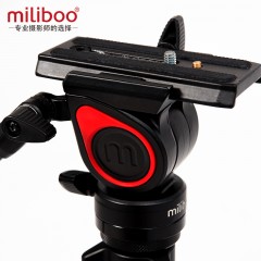 miliboo/米泊 轻便三脚架打鸟液压阻尼云台便携摄影摄像机支架 MUFB