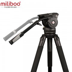 miliboo/米泊  铝合金100碗电影级三脚架10档动态平衡含云台套装 M18L