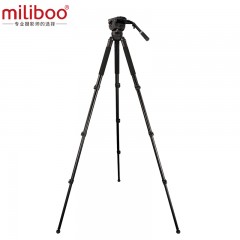 miliboo/米泊 碳纤维100碗电影级三脚架10档动态平衡含云台套装 M18T