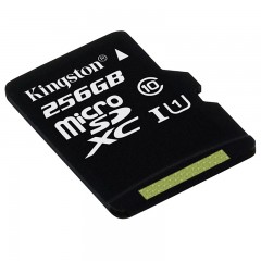 金士顿 TF 手机内存卡C10读速80M行车记录仪卡 MicroSD存储卡 256G