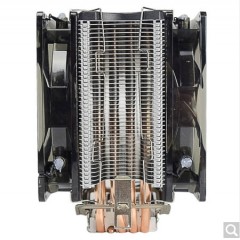 超频三 东海X6 CPU散热器多平台/5热管/温控/12静音扇