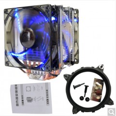 超频三 东海X6 CPU散热器多平台/5热管/温控/12静音扇