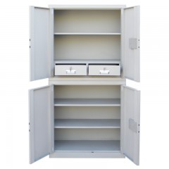 虎牌  电子密码柜保密柜双节文件柜 DSM1851