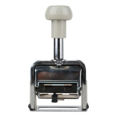 得力 7513号码机 13位数字打号机页码机 可调数字印章打码器