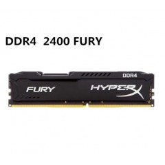 金士顿 HyperX骇客神条 台式机电脑游戏内存条 DDR4 2400 8G