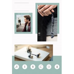 森海塞尔/Sennheiser 蓝牙耳机入耳式运动跑步无线降噪  CX 6.00BT