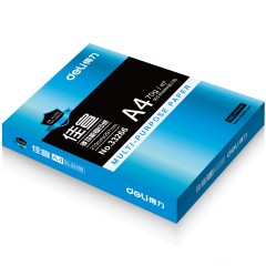 得力 33267 佳宣A4白纸打印复印纸70g单包500张办公用纸80克a4复印纸