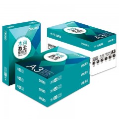 得力 Z7506木尚绿柏70g打印复印纸A3双面木浆纸500张 单包