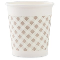 得力 纸杯9569 加厚一次性纸杯 耐高温 180ml 50只/袋