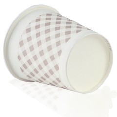 得力 纸杯9569 加厚一次性纸杯 耐高温 180ml 50只/袋