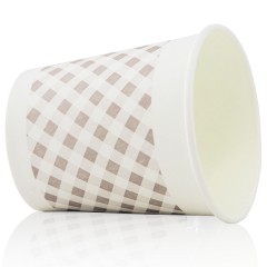 得力 纸杯9569 加厚一次性纸杯 耐高温 180ml 50只/袋