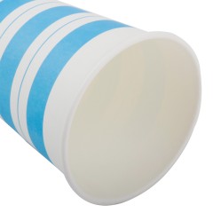 得力 9560加厚型纸杯250ml毫升9盎司50只装一次性纸杯防渗漏