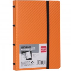 得力 5784商务名片册名片夹名片本时尚创意名片夹大容量180名片盒
