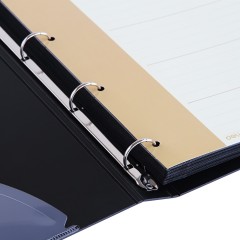 得力 5779名片册  商务名片收纳簿 超透创意活页名片本 500片