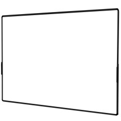 得力 双面支架白板得力7884大白板90*180cm可移动会议办公教学展示