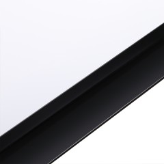 得力 双面支架白板得力7884大白板90*180cm可移动会议办公教学展示