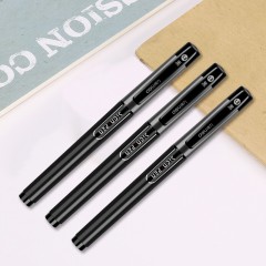 得力 S73中性笔1.0mm子弹头 经典办公水笔签字笔 12支/盒