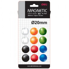 得力 78系列白板擦磁条磁钉 白板画板黑板配件