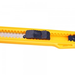 得力 2001美工刀 手动大号不锈钢壁纸刀裁纸刀电工刀美术刀