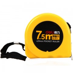 得力 82018202820382108211钢卷尺 2m3m5m7.5m10m测绘测量