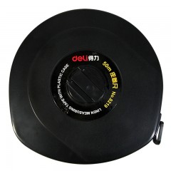 得力 8218 8219皮卷尺 30米50米玻璃纤维尺仪尺测量尺工程尺