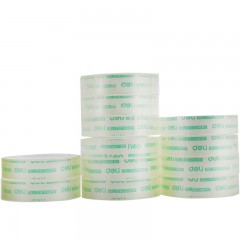 得力 文具胶带 12mm18mm小卷学生文具胶带