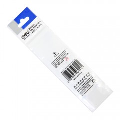 得力 6959掀动式圆珠笔笔芯替芯0.7mm蓝色圆珠笔芯办公学习替芯