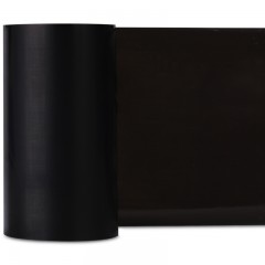 得力 81603 全树脂基碳带90mm*300m条码机亮白珠宝标签打印纸色带820T热转印打印机PVC覆膜哑银纸耐刮碳带