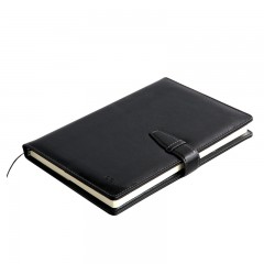 得力 皮面笔记本3335 皮面笔记本记事本 25K 114页 口袋本 本子