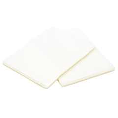 得力 塑封膜3818 防水7寸照片透明护卡膜塑封机专用耗材 100张