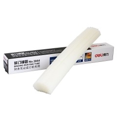 得力 铆管财务凭证装订机配套铆管3853/3844/3847/3832/3858热熔管