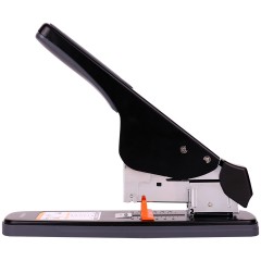 得力 订书机大号重型加厚订书器标准型多功能财务钉书机0386厚层订省力手动装订机大型订书机办公用品定书器