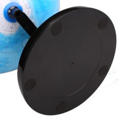 得力 小号地球仪教学版学生儿童专用高清地球仪摆件14.2cm 3032