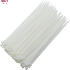 春和 国标白色3*100MM 1000条 宽2.5MM  自锁式尼龙