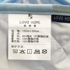 lovo 罗莱生活出品 床上用品床垫床褥夏之清新凉感床垫17新品