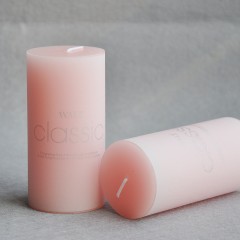 国产 精油香氛熏香西餐蜡烛 情侣香薰 无烟 粉色玫瑰求爱烛光晚