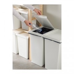 菲旅尔 附盖洗衣筐 垃圾桶分类脏衣篮废纸篓