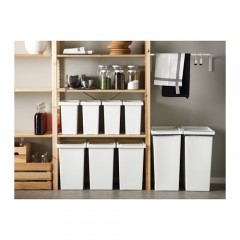 菲旅尔 附盖洗衣筐 垃圾桶分类脏衣篮废纸篓