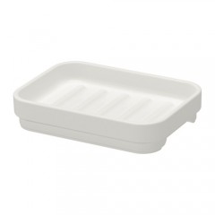 布鲁格隆德 皂液器 肥皂盒 透明灰色 白色 浴室