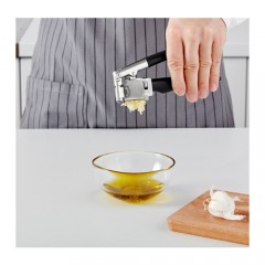 365+ 瓦福 压蒜器 黑色不锈钢蒜泥