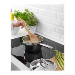 365+欧巴丽 长柄带盖锅 不锈钢奶锅煮面锅