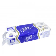 清风 卷筒纸20卷3层240段原生木浆卷纸卫生纸厕纸手纸巾