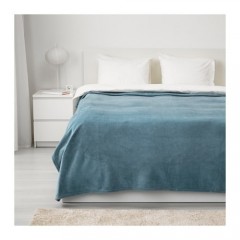 特拉特维瓦 床罩 床帏床盖毯防尘罩垫套 浅蓝色