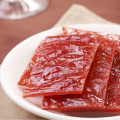 三只松鼠 独立小猪肉包装脯零食休闲小吃靖江猪肉干210gx2