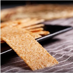 三只松鼠 锅巴220gx2袋大米锅巴原味辣味两口味非油炸休闲零食小吃