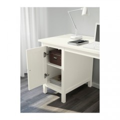 汉尼斯 书桌 实木田园乡村地中海带抽屉电脑办公桌