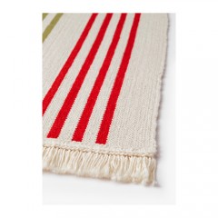 塞恩平织地毯 纯棉条纹地门垫浴室门厅房间阳台