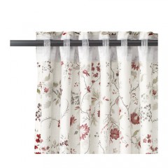 英格玛利 窗帘附系带，2幅, 多色